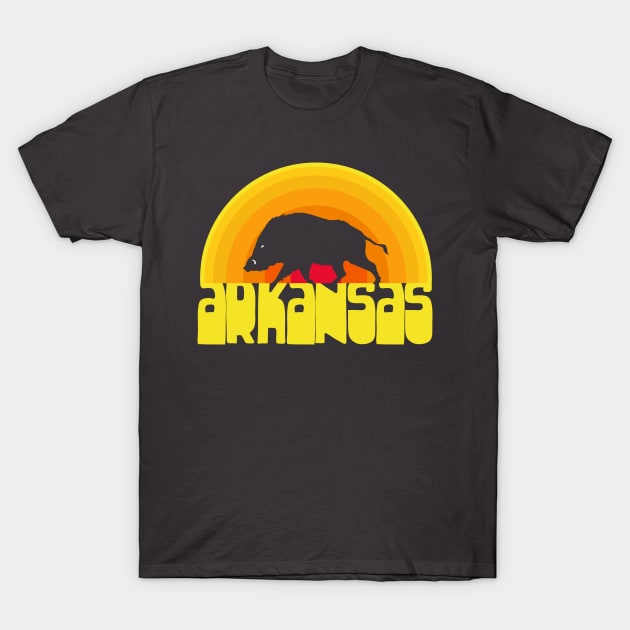 An Arkansas Pig in the Sun T-Shirt by rt-shirts